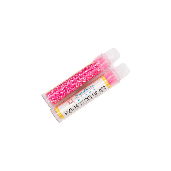 Seed Beads Size 14/15, 22 Cotton Candy