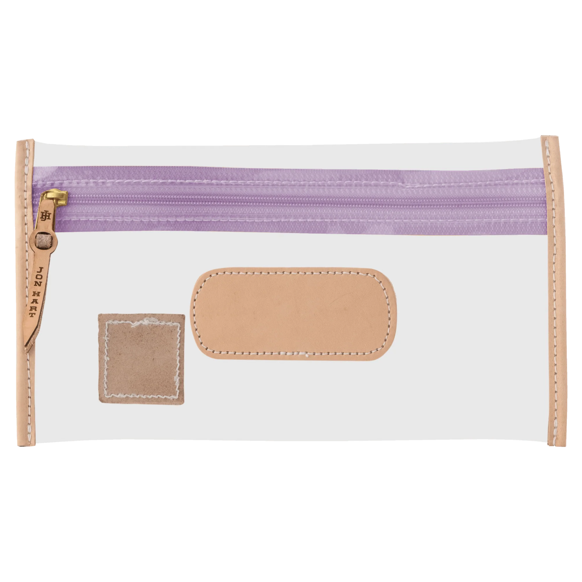 Clear Pouch Lilac Webbing