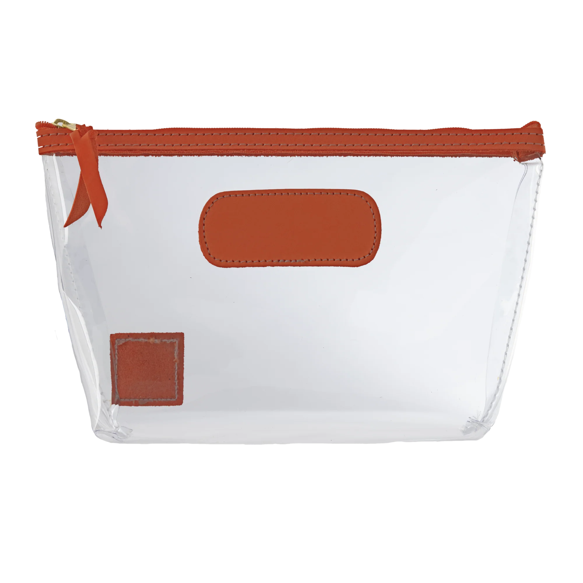 Clear Grande Orange Leather
