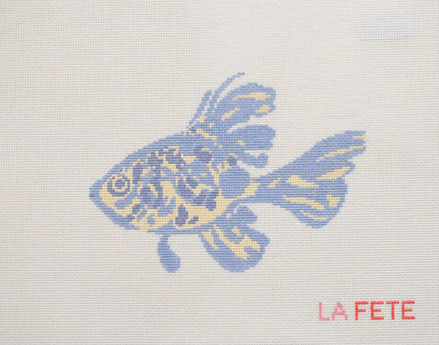 Blue Goldfish Canvas