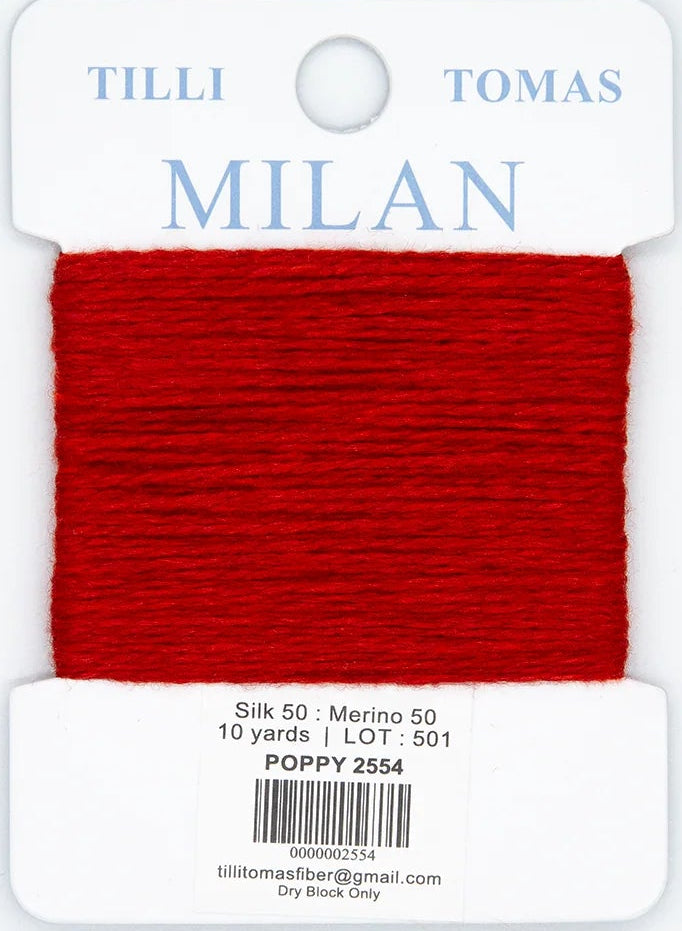 Milan Cards - 2554 Poppy