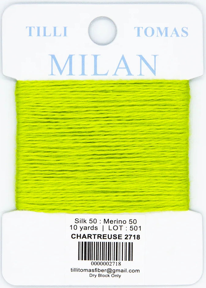 Milan Cards - 2718 Chartreuse