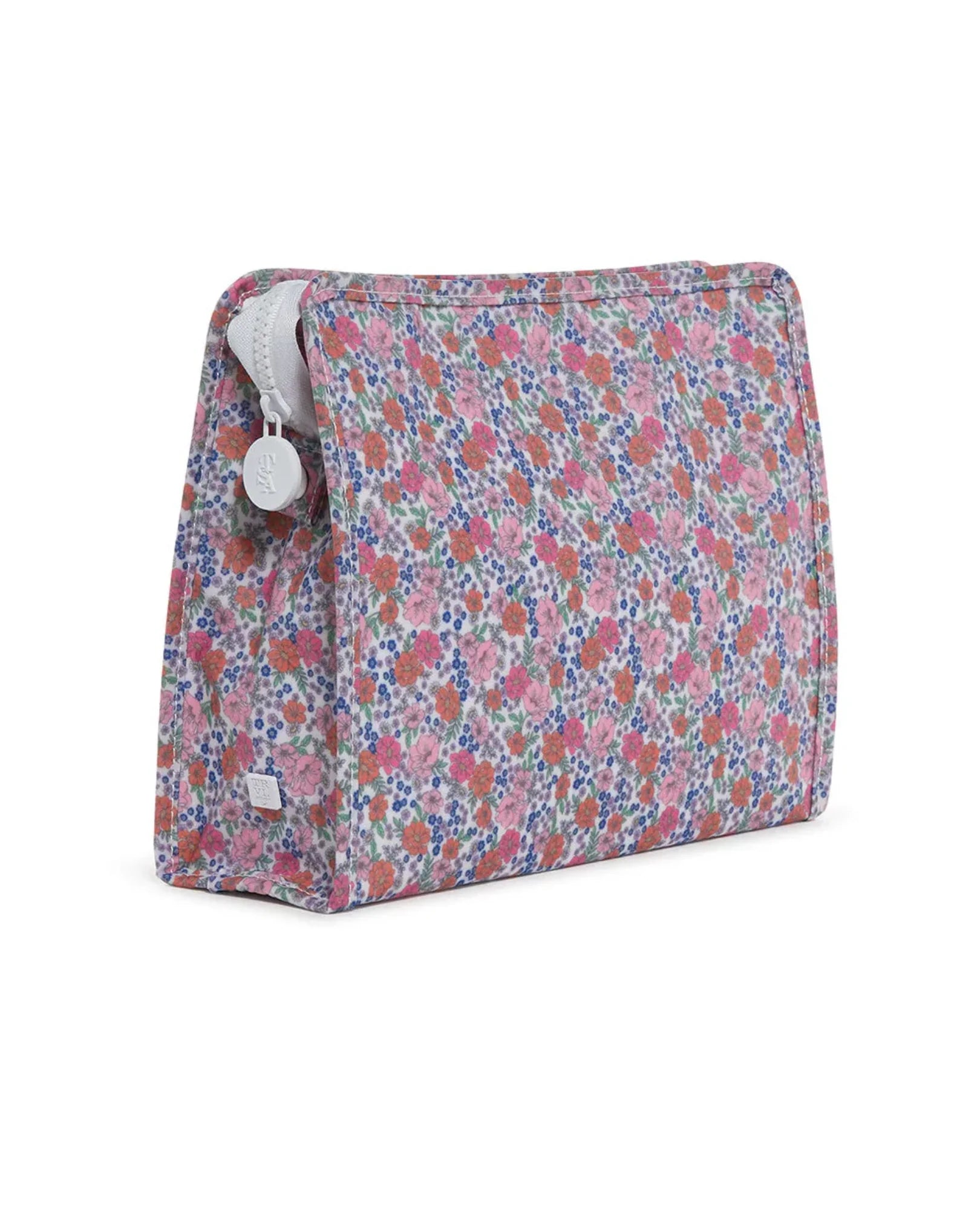 Roadie Large Zip Pouch - Garden Floral