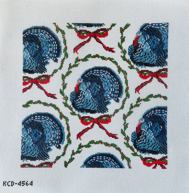 Blue Ribbon Turkey Large Canvas