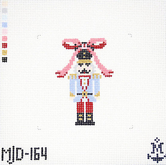 Nutcracker with Bow Canvas