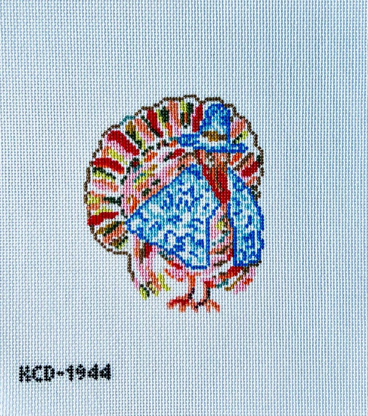 Chinoiserie Turkey Canvas