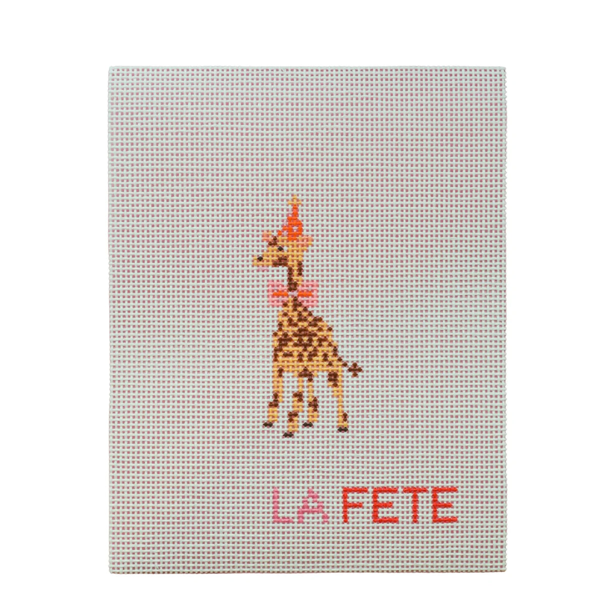 Party Animals Giraffee Canvas