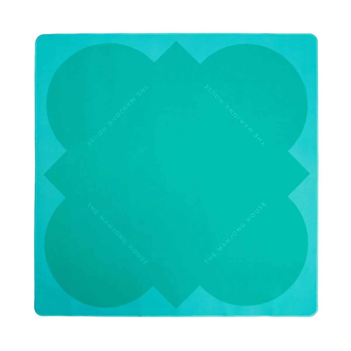 Emerald Table Double-Sided Mahjong Mat