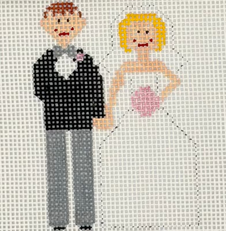 Bride and Groom Canvas