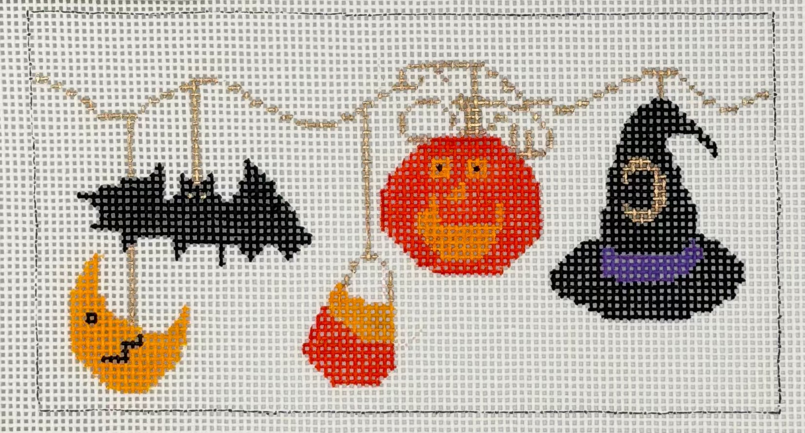 Things on a String: Halloween Canvas