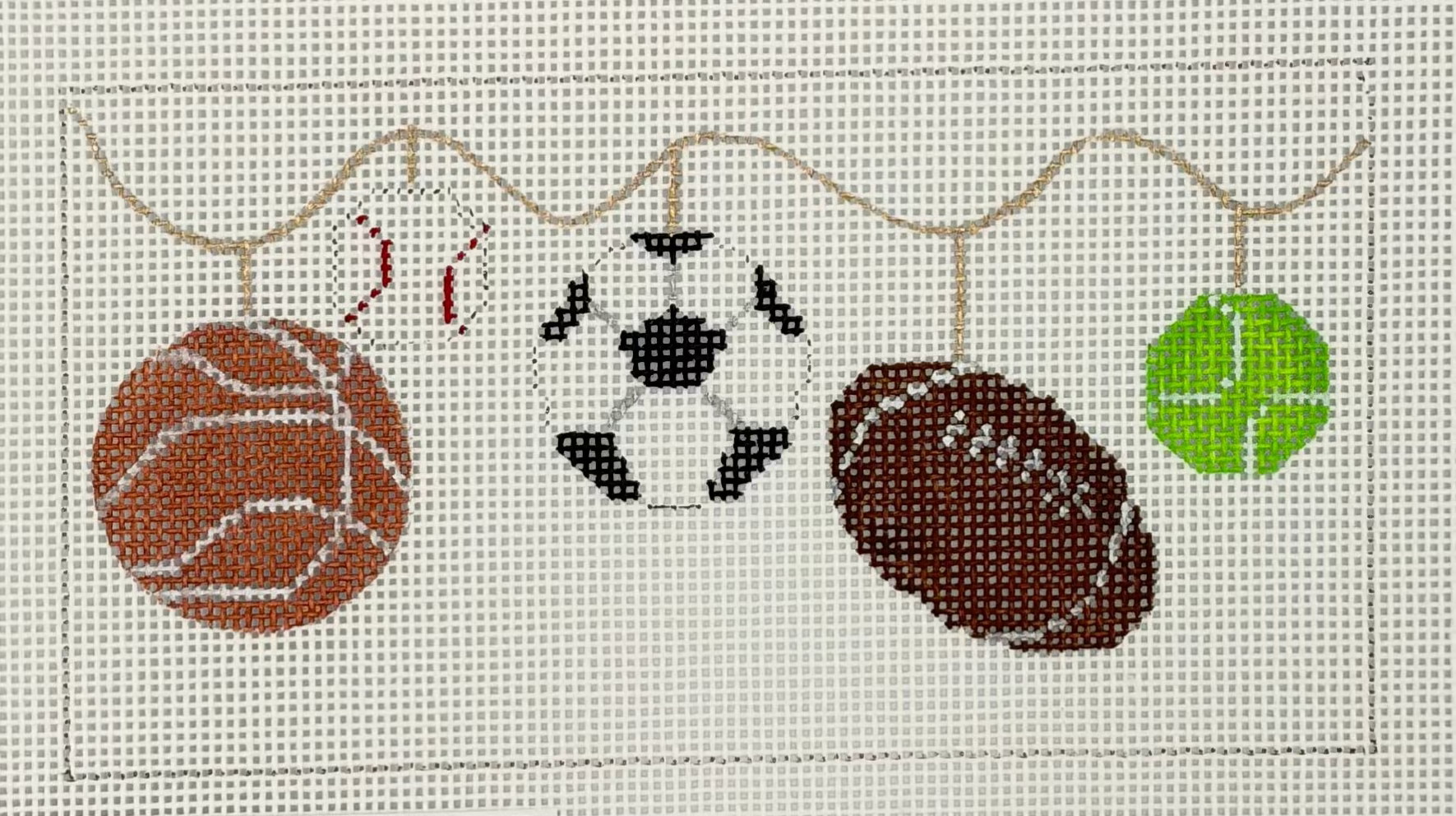 Things on a String: Sports Nut Canvas