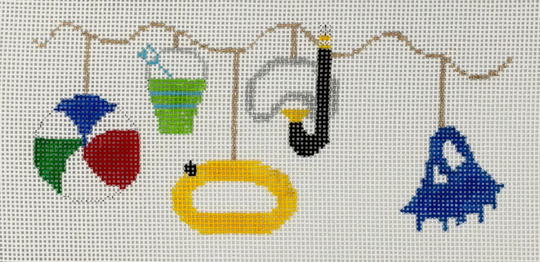 Things on a String: Beach Canvas