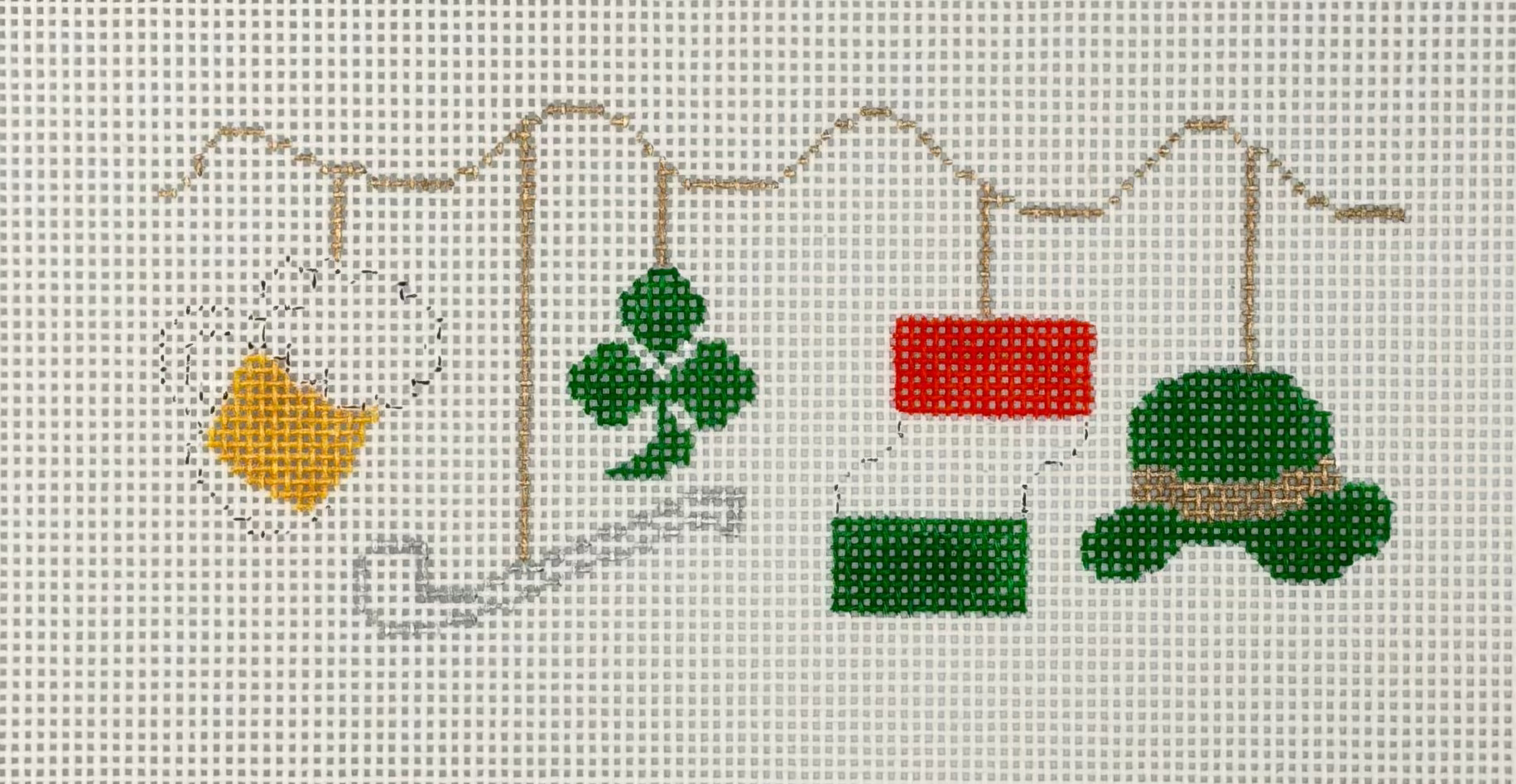 Things on a String: St. Patricks Day Canvas