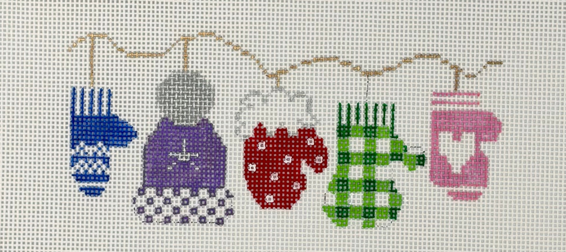 Things on a String: Mittens Canvas