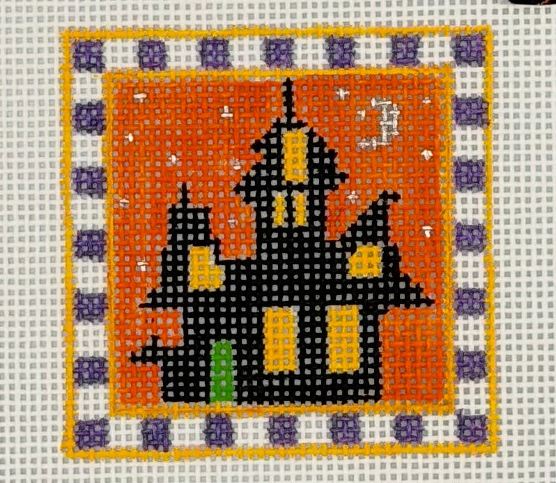Haunted House Canvas