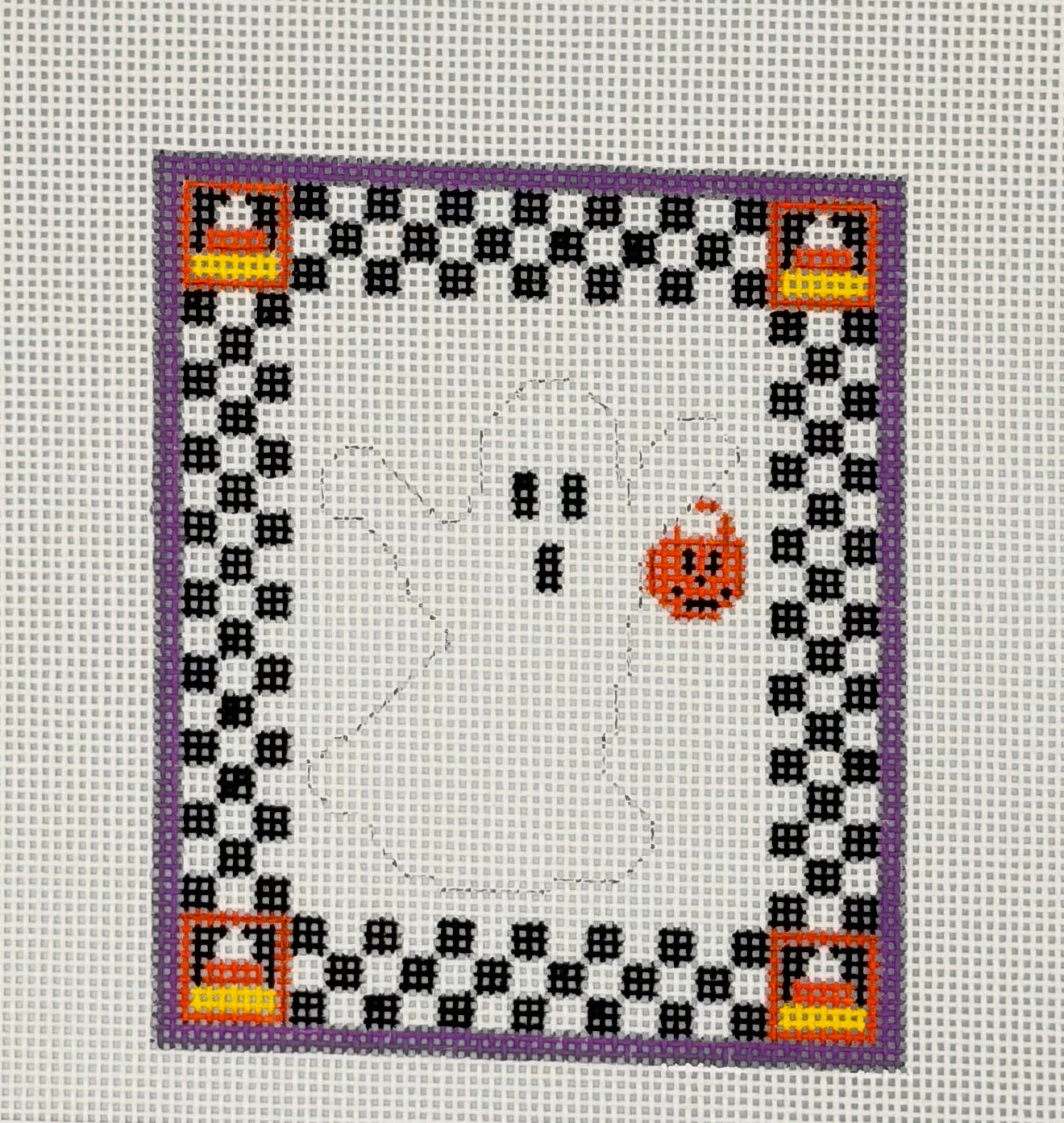 Ghoul on her Own Canvas