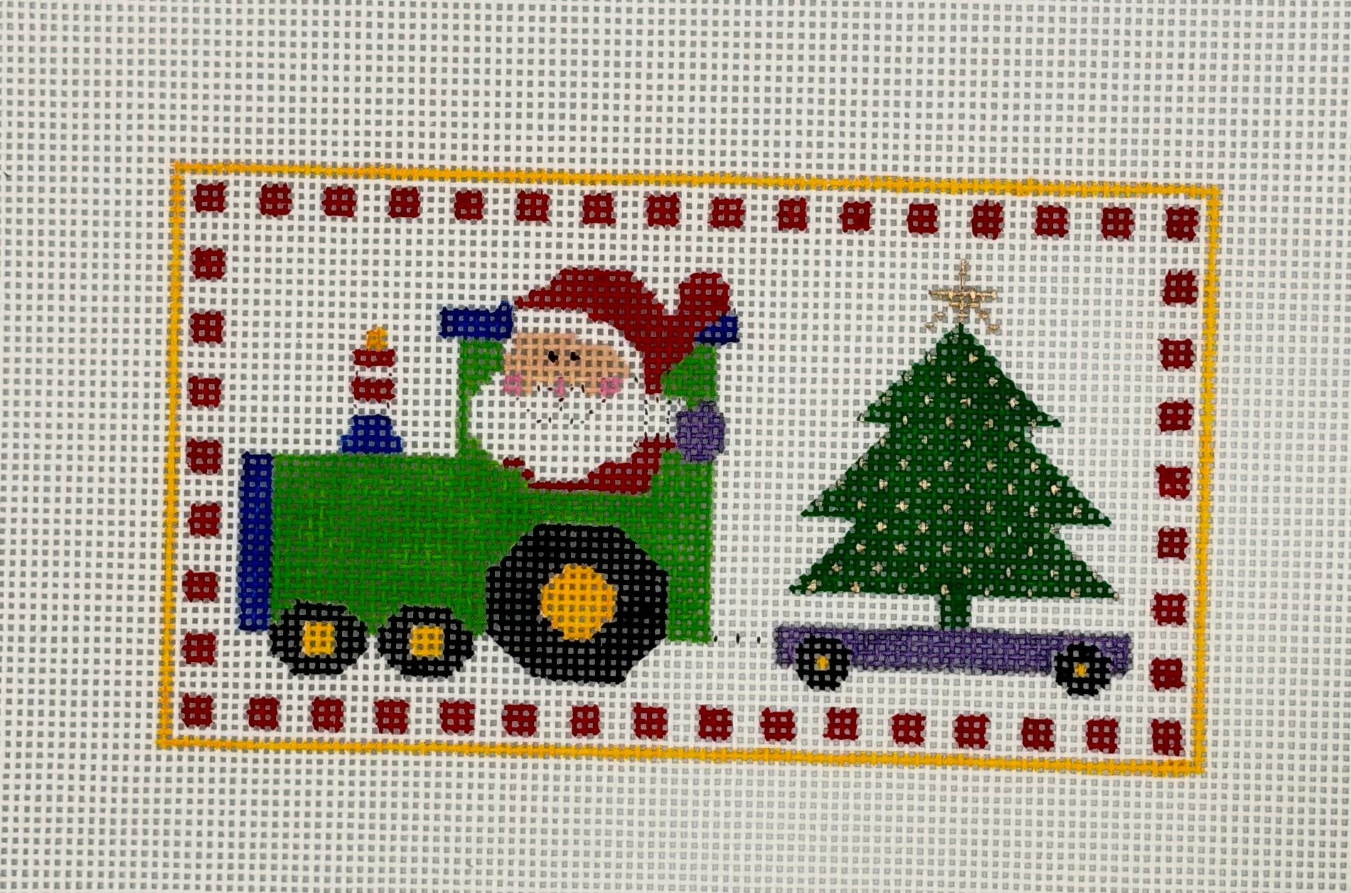 Christmas at the Course Canvas