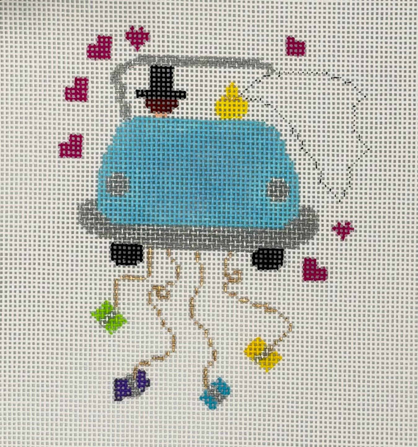 Wedding's Over and O We Go! Canvas