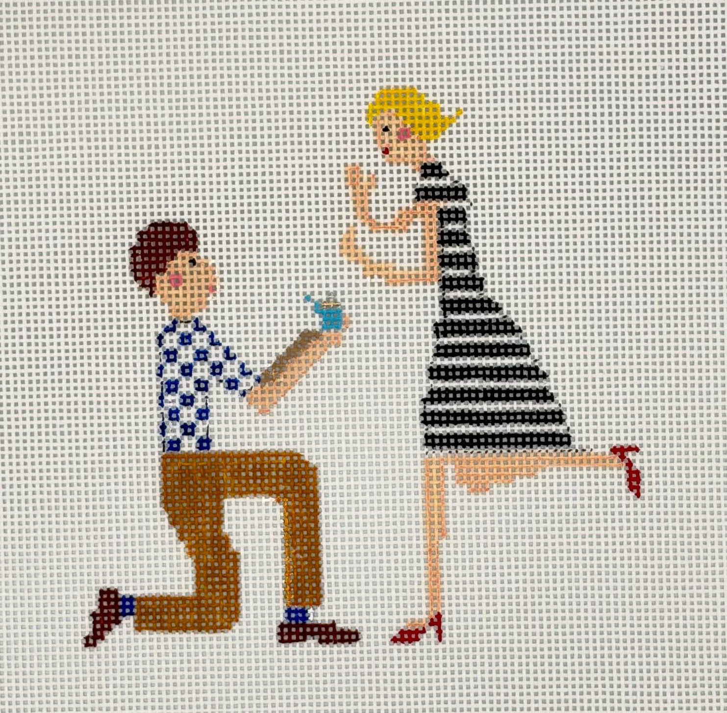 On Bended Knee Canvas