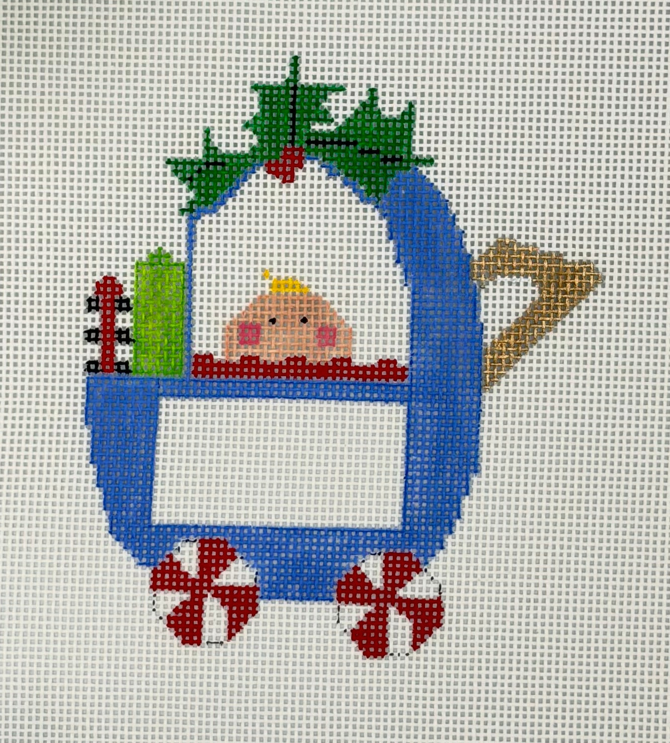Cameron's First Christmas Canvas
