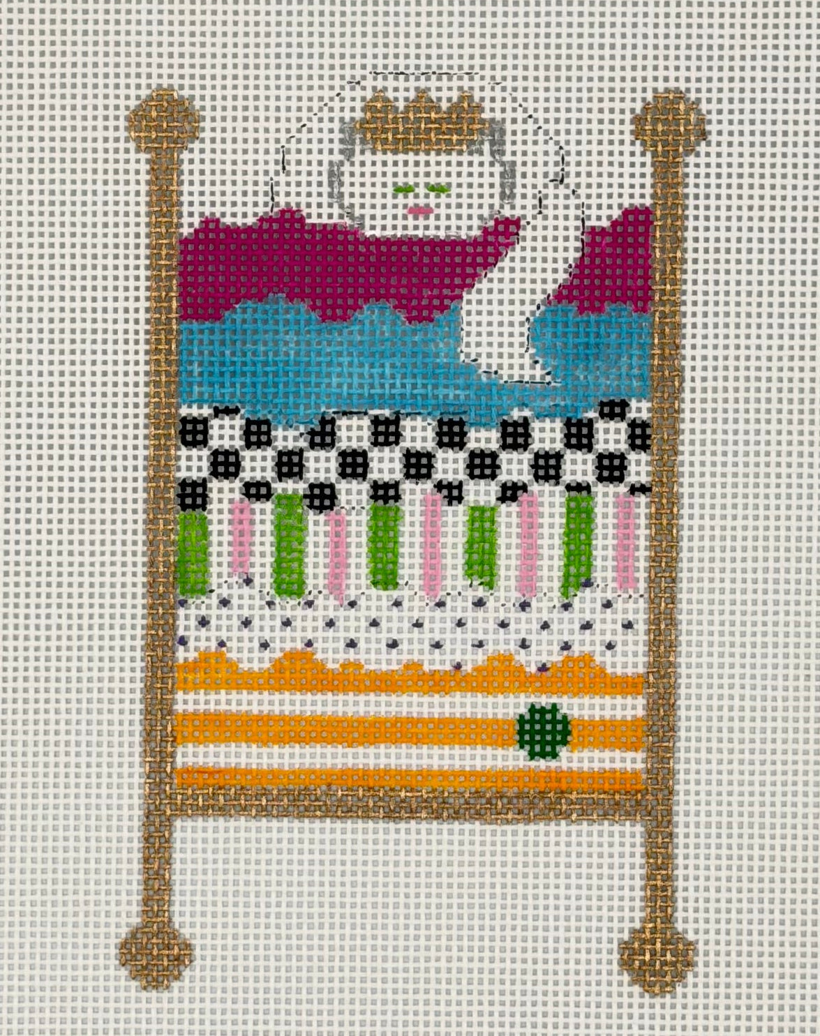 Pussy Cat Christmas Canvas