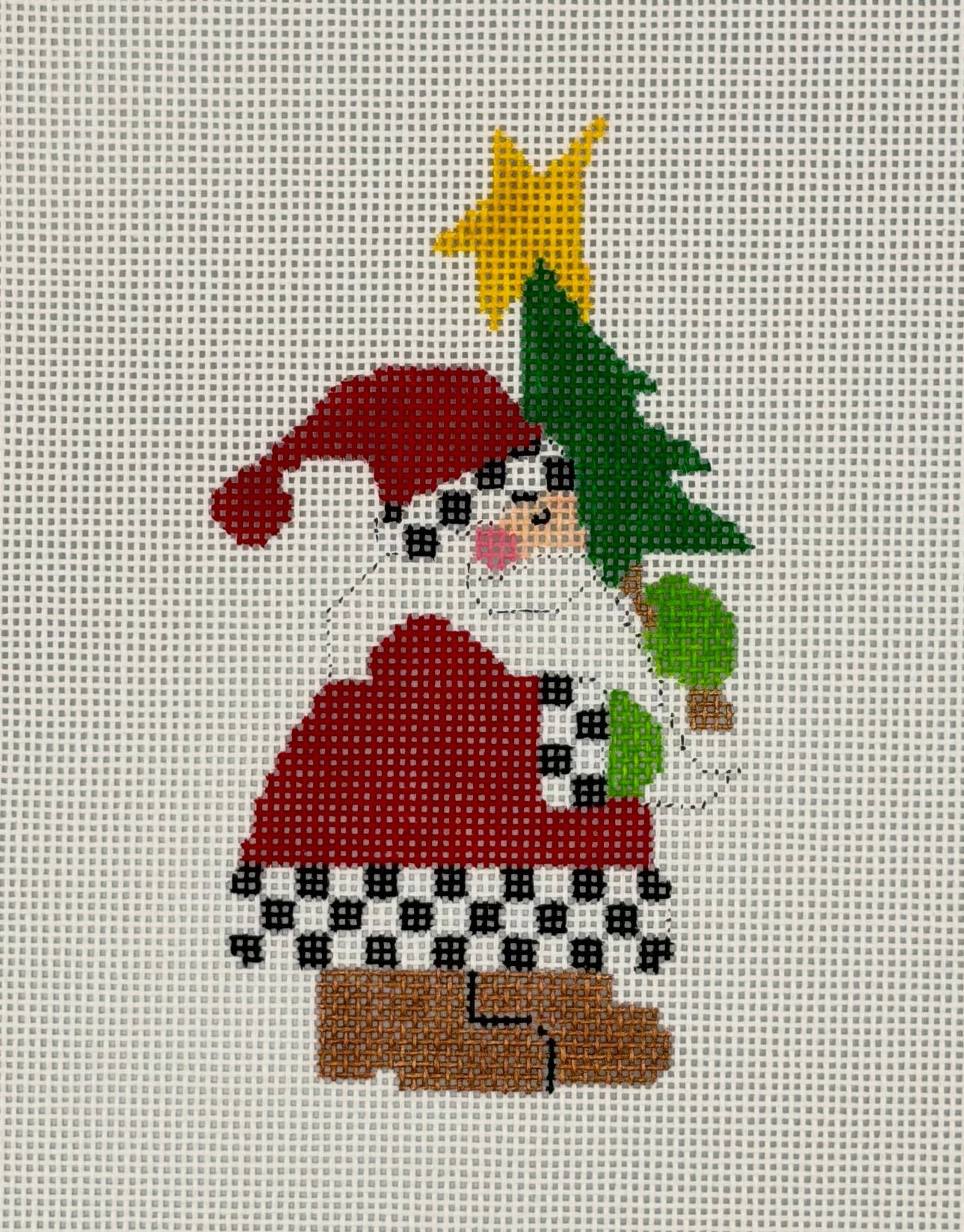New Franken Santa Canvas