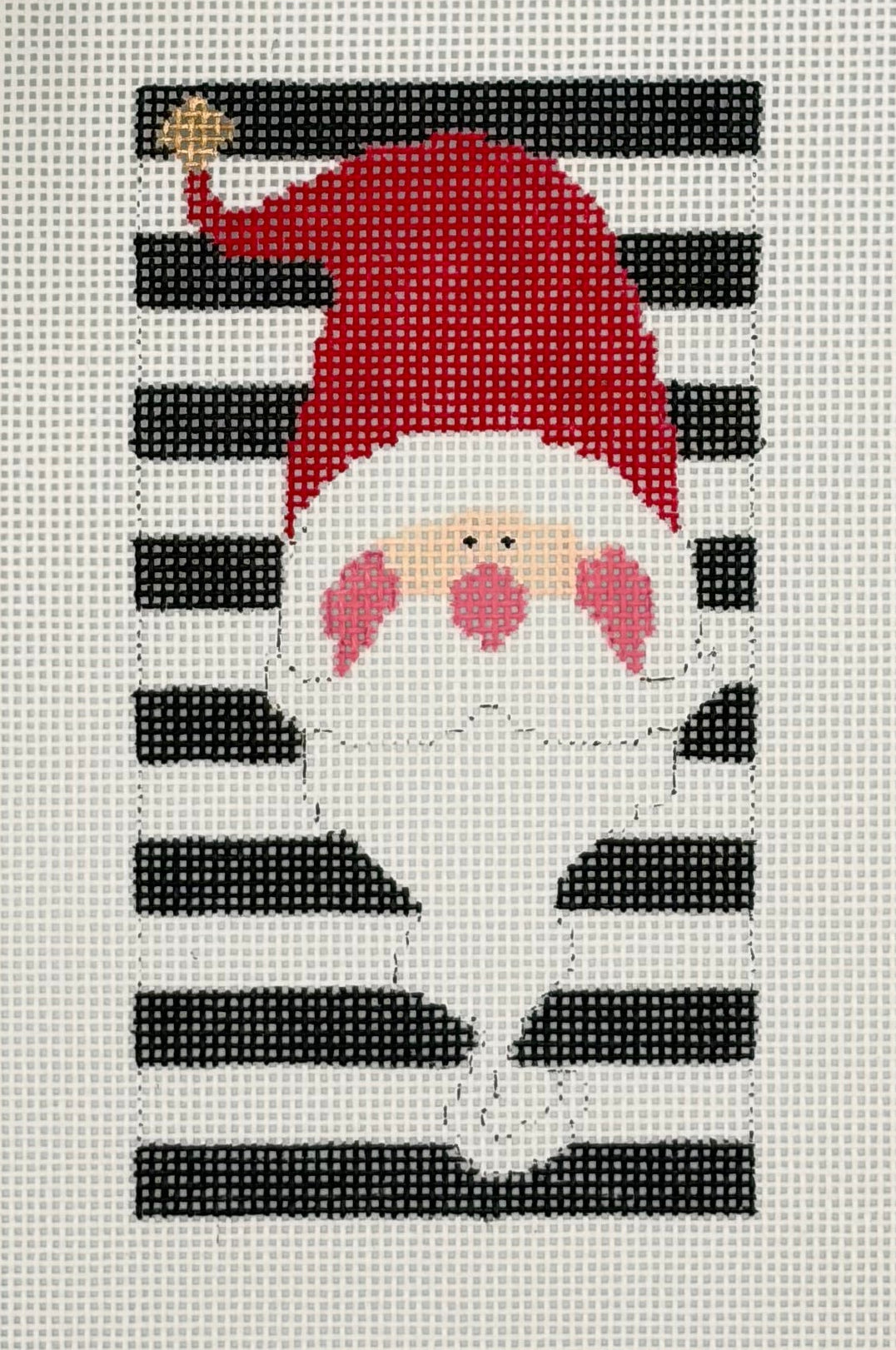 Henri Bendel Santa Canvas