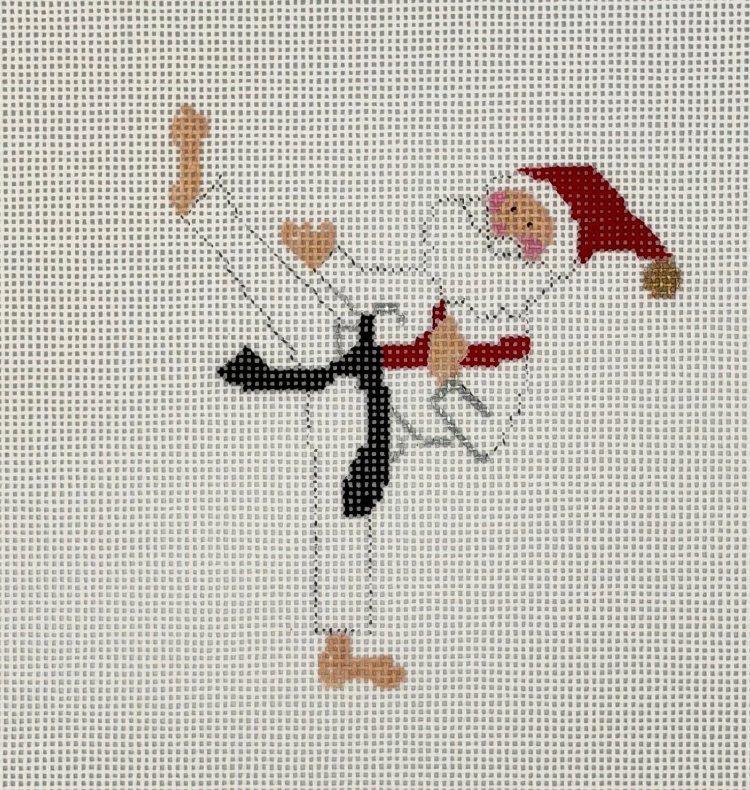 Karate Santa Canvas