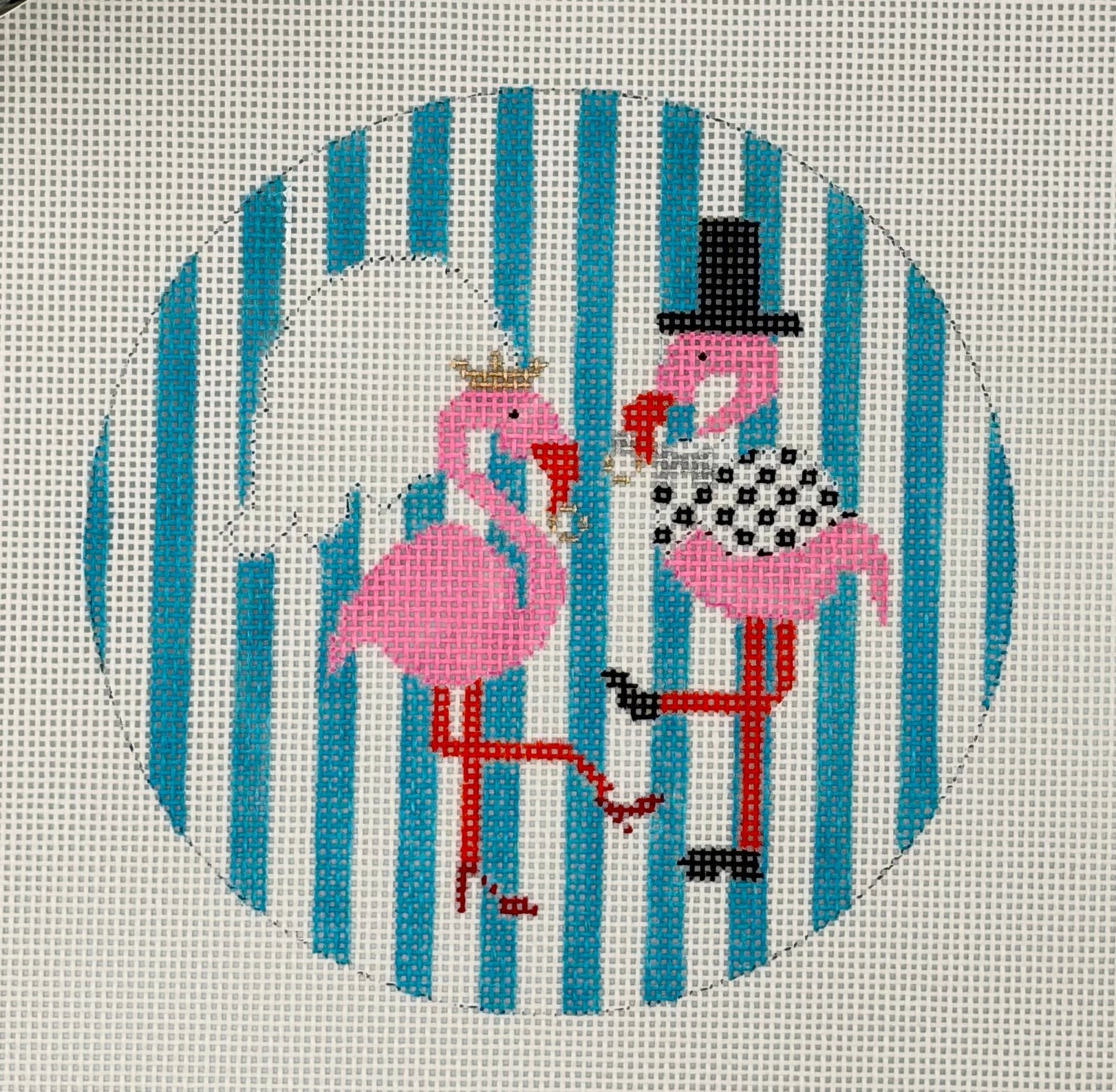 Flamingo I Do! Canvas