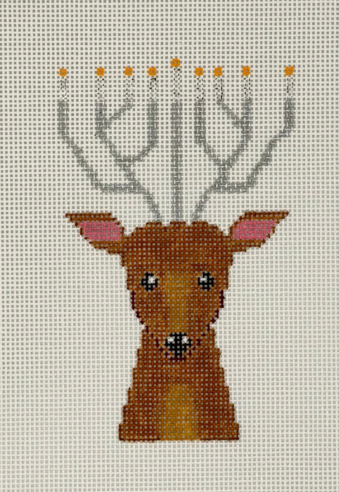 Hanukkah Deer Canvas