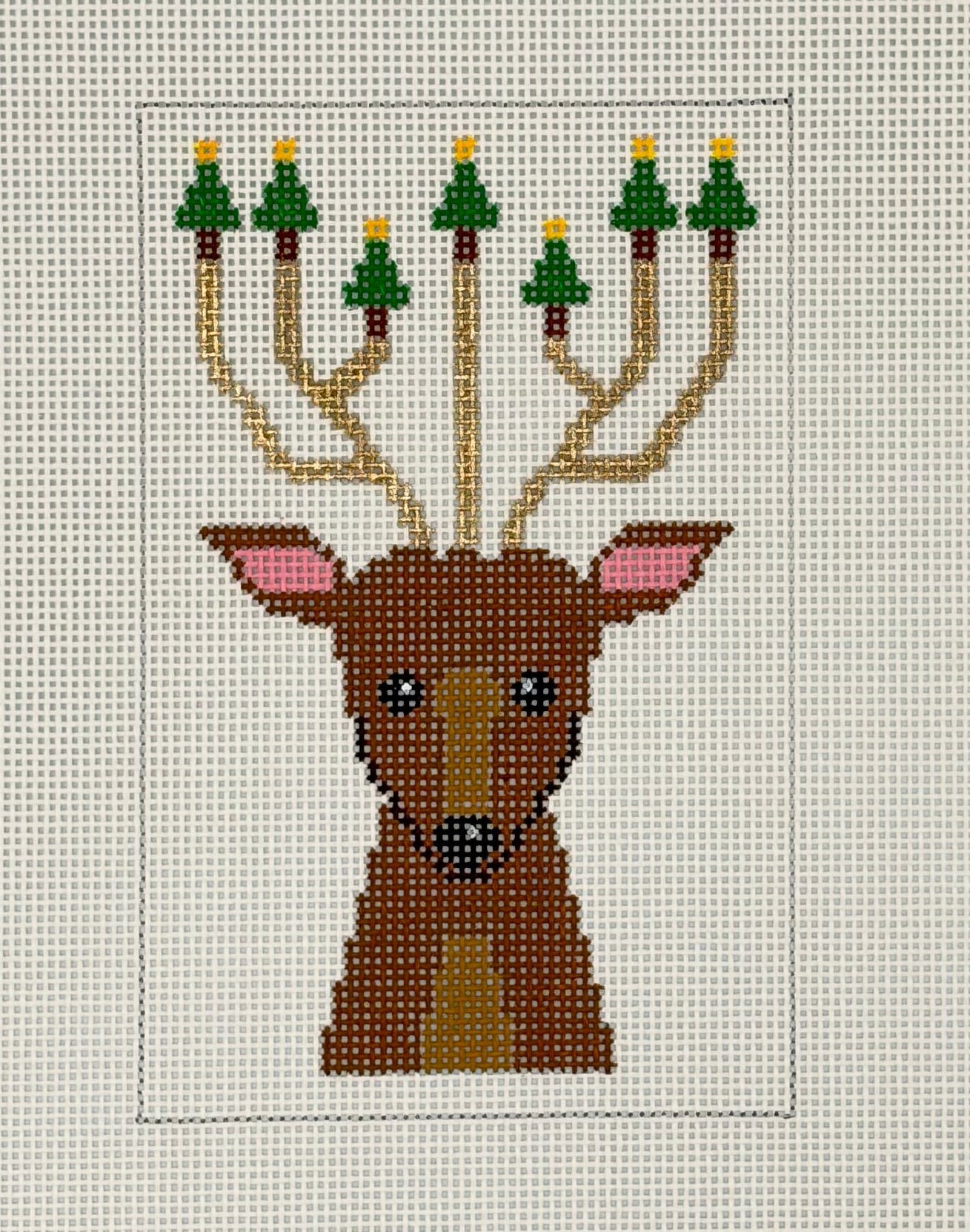 Christmas Deer Canvas
