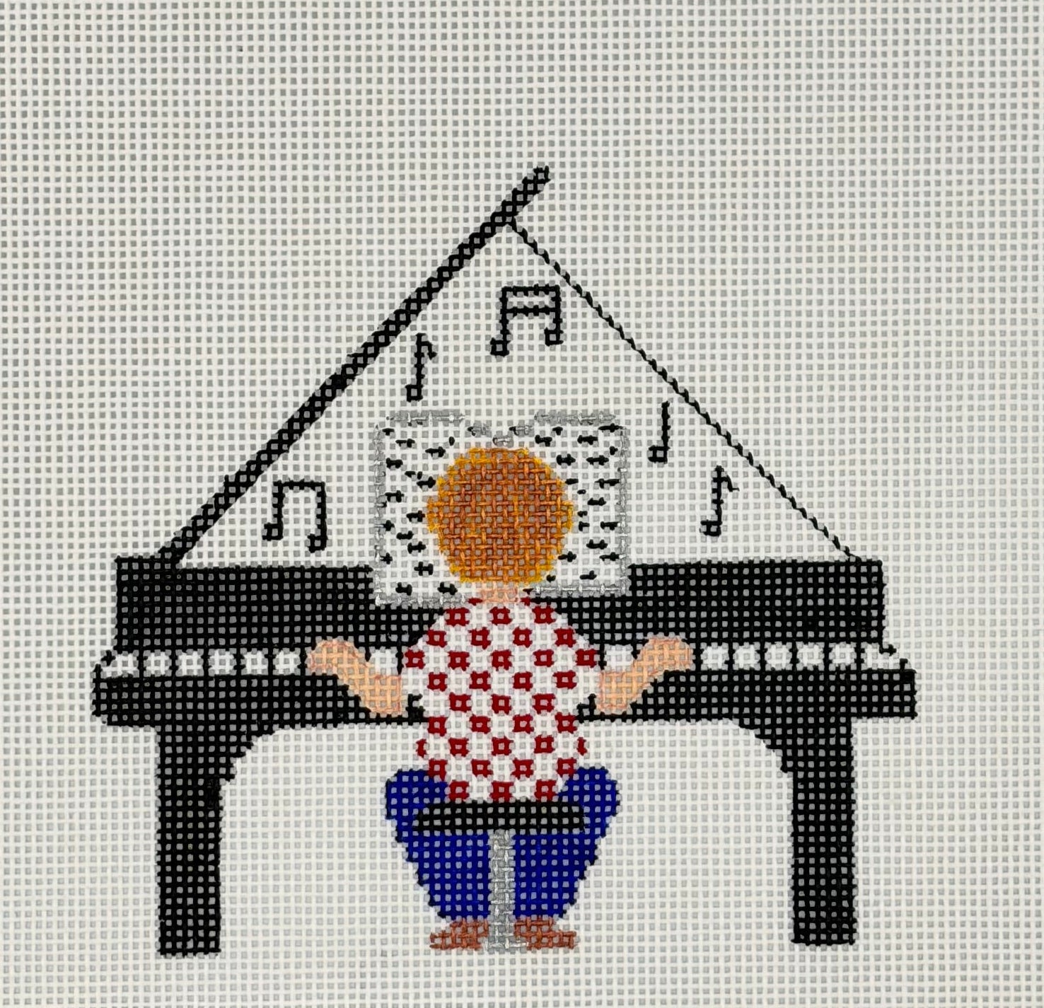 First Recital (Boy) Canvas