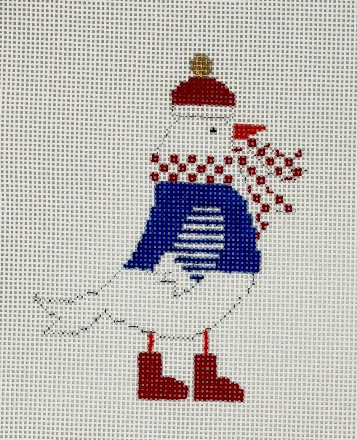 Winter Birdie Canvas