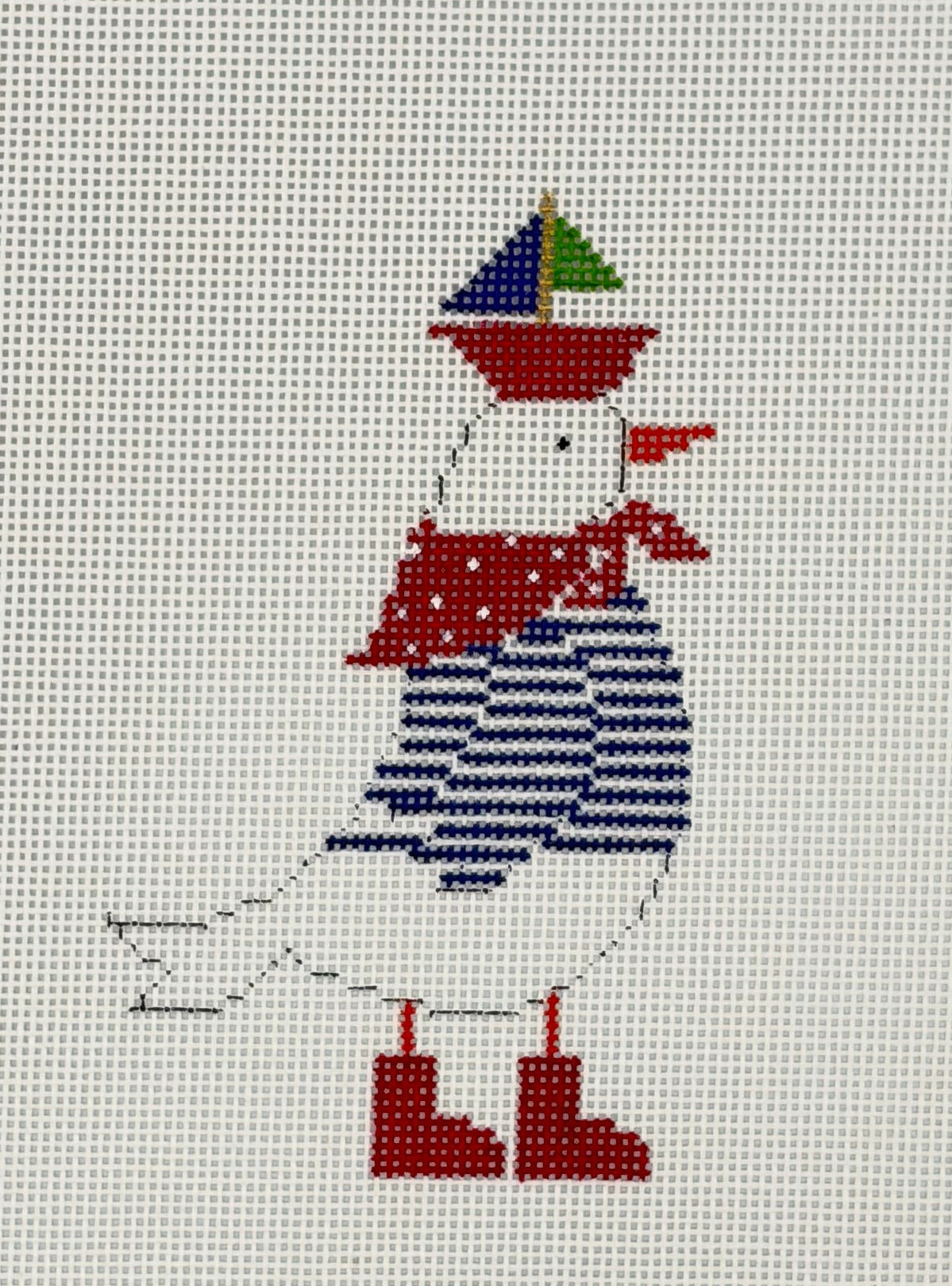 Seaside Birdie Canvas