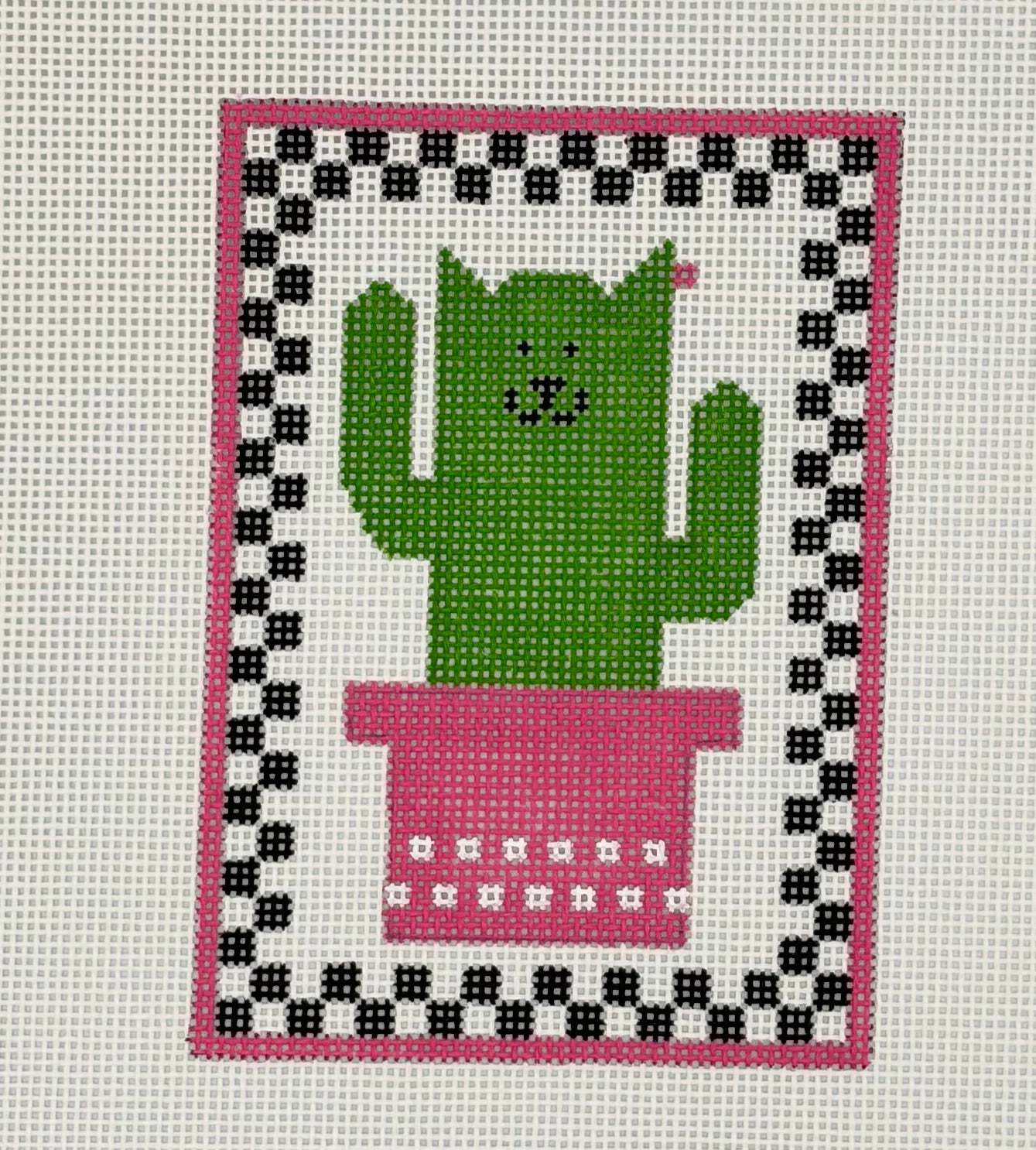 Cactus Kitty Canvas