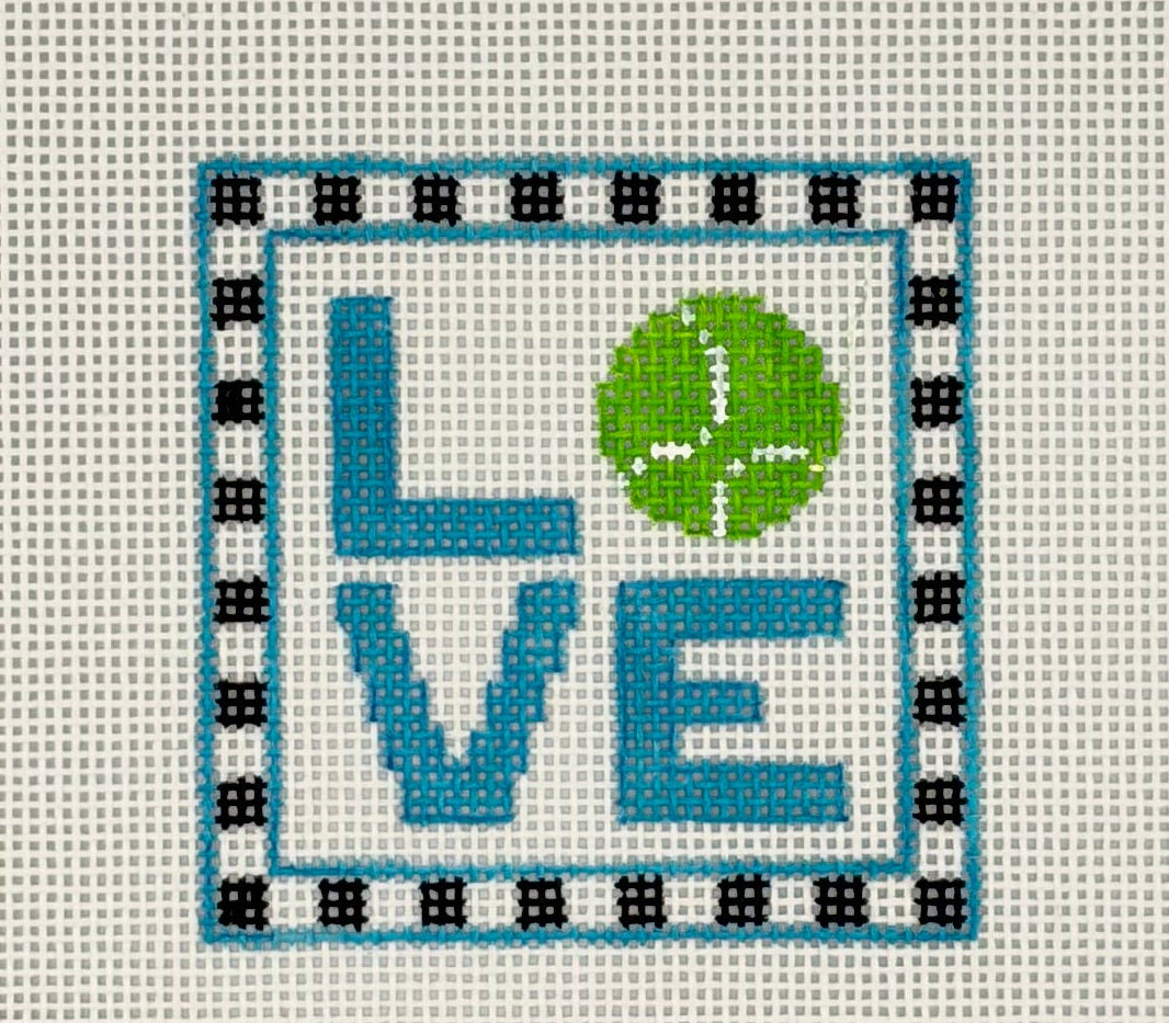I Heart Tennis Canvas