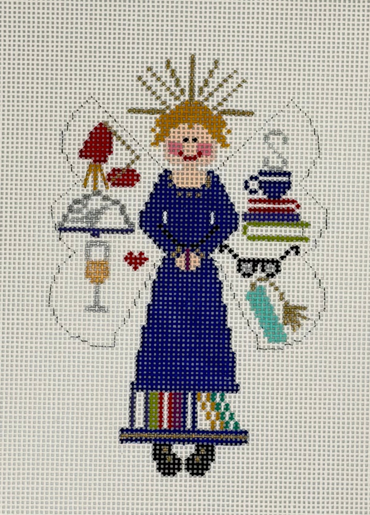 Bookclub Angel Canvas
