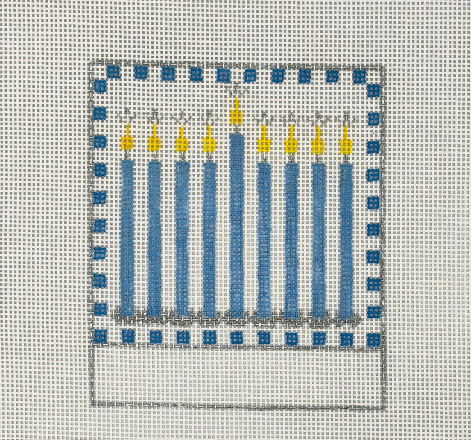 Baby Boy's First Hanukkah Canvas