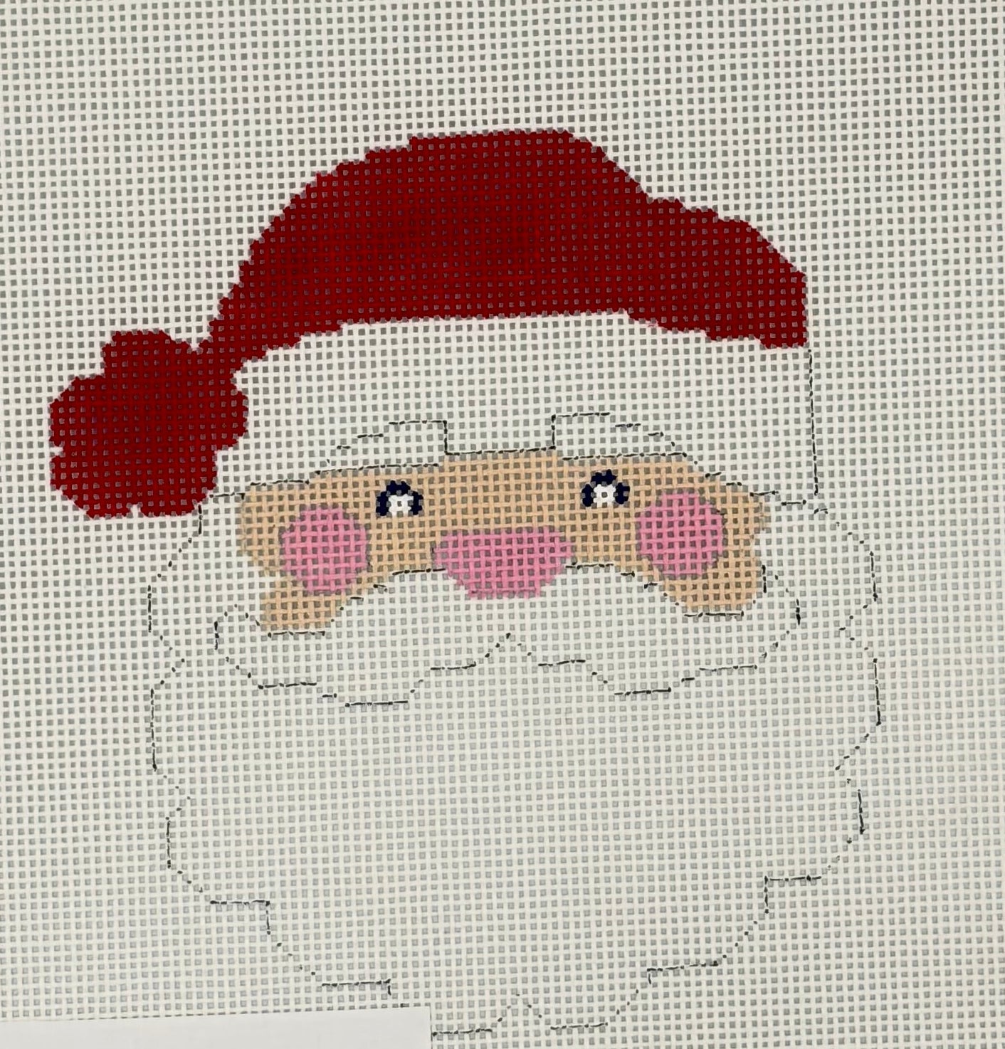 Smiley Santa Canvas