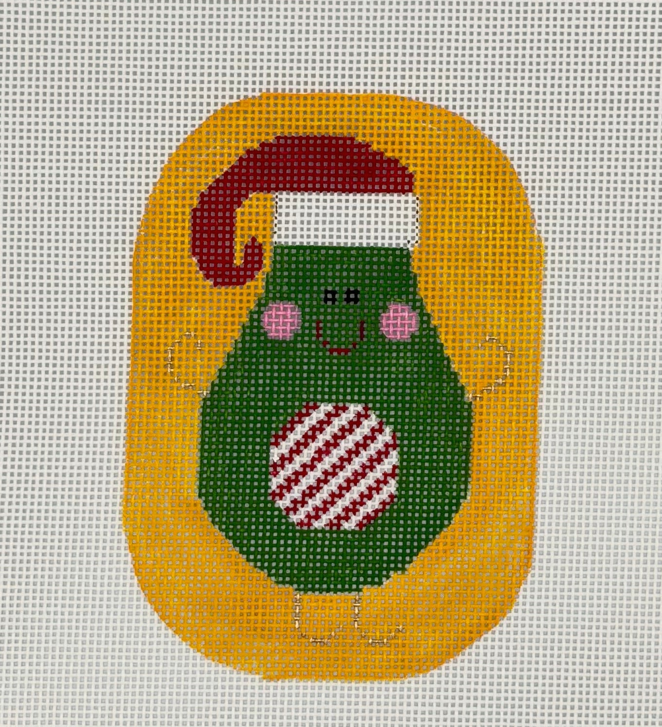 Avocado Santa Canvas
