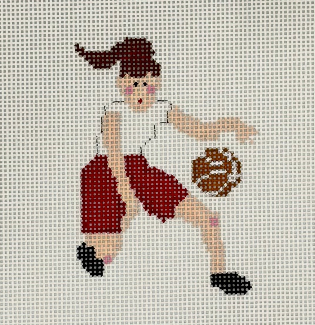 Basketball Girl Canvas