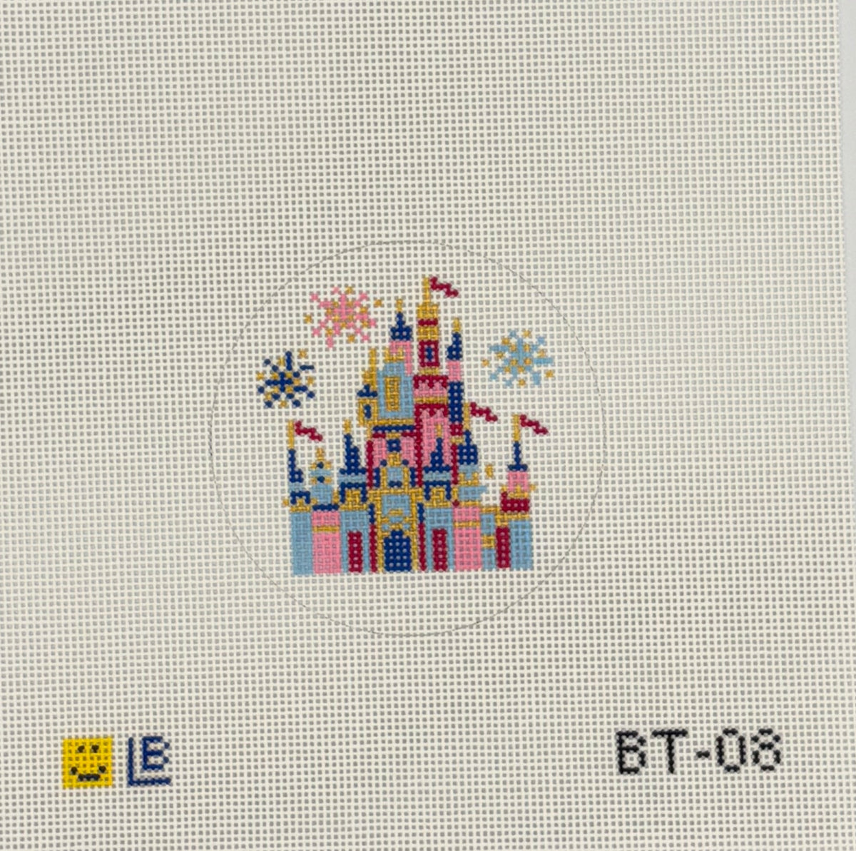 Spring Castle Bag Tag Canvas