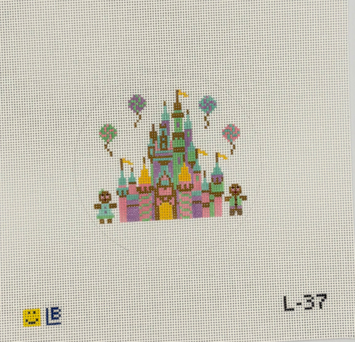 Gingerbread Castle Canvas