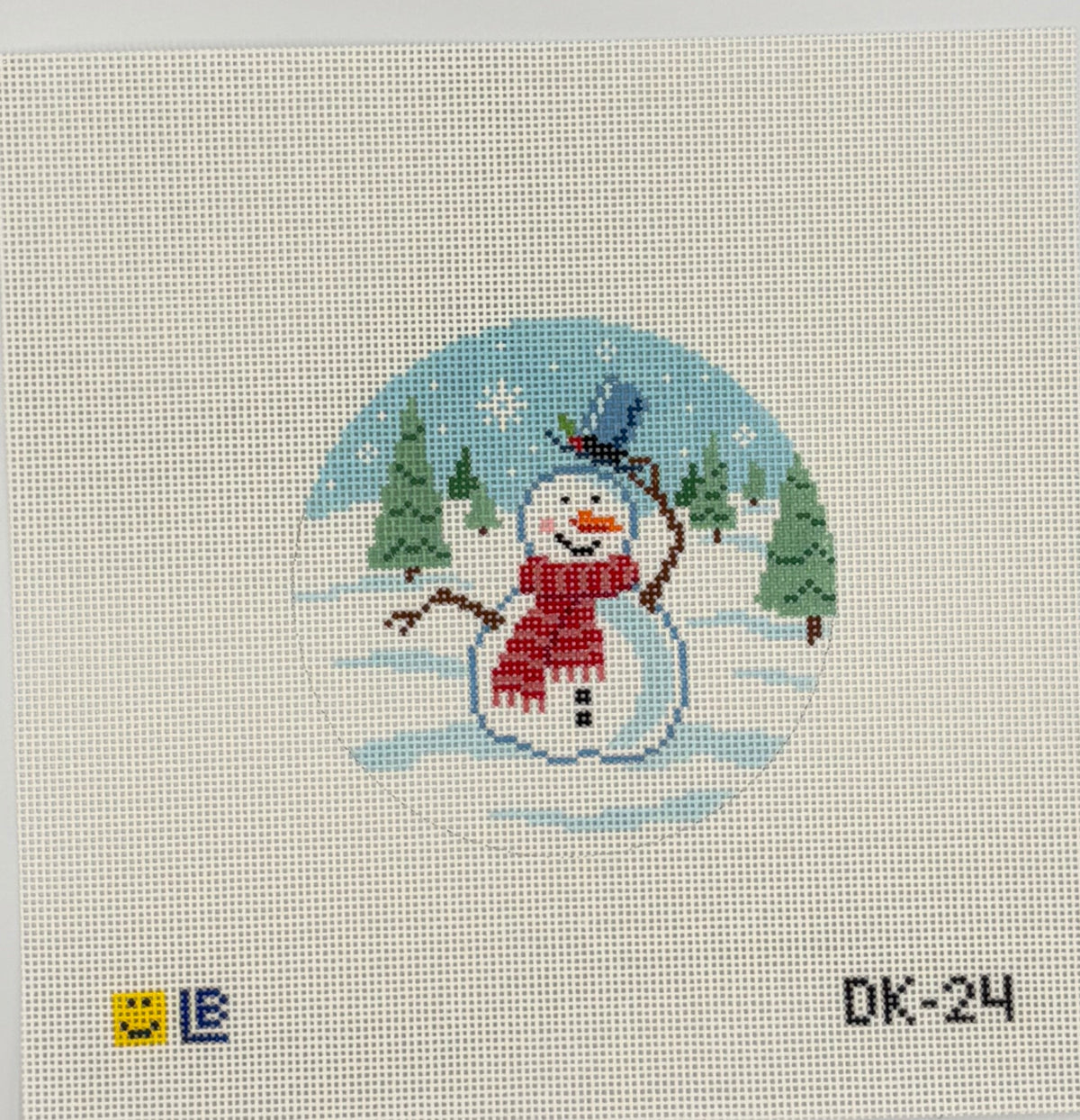Frosty Loves Winter Canvas