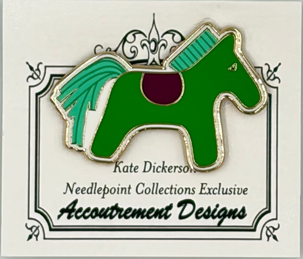 Hermès Horse Green Needle Minder
