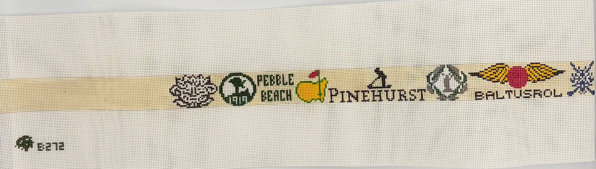 Golf Courses Belt Canvas