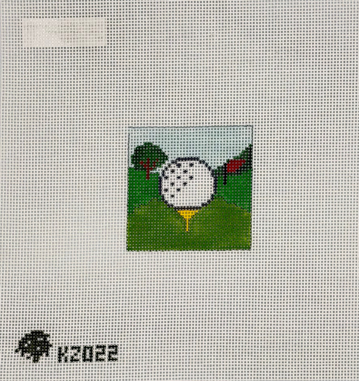 Golf Ball Scene Canvas