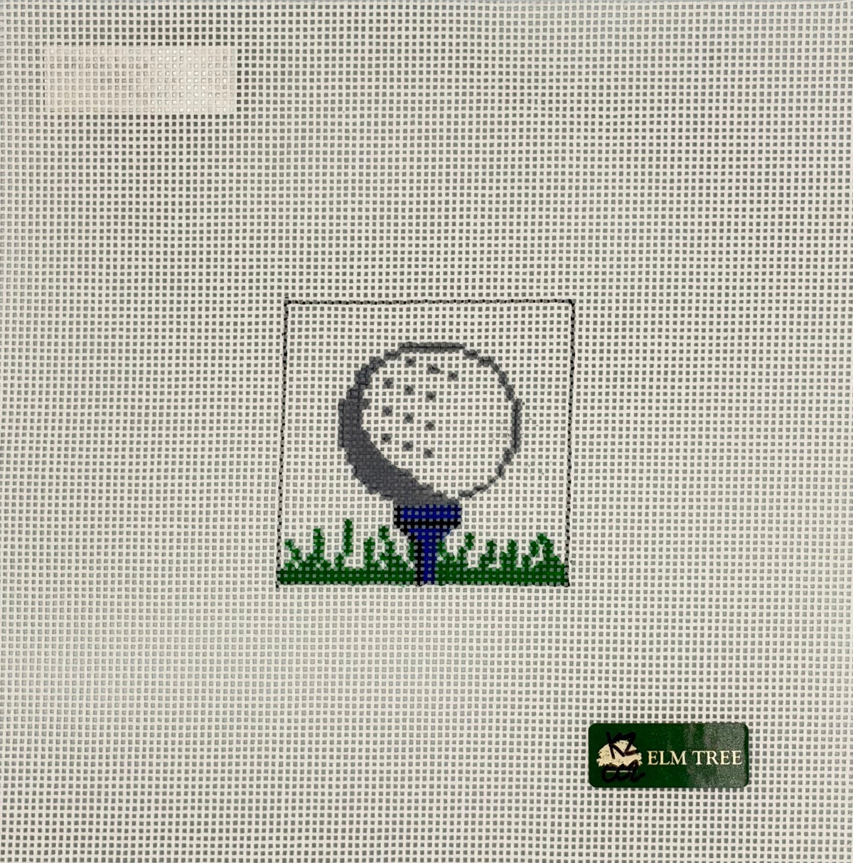 Golf Ball on Tee Canvas