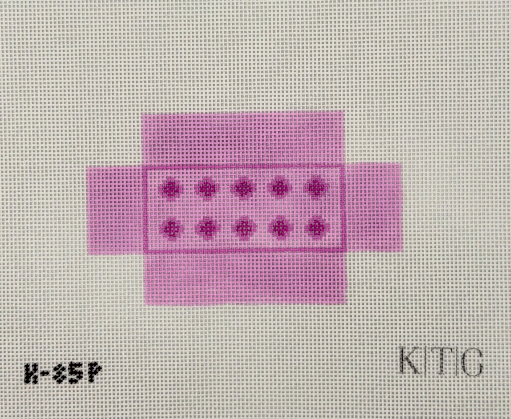 Pink Brick Cover Canvas
