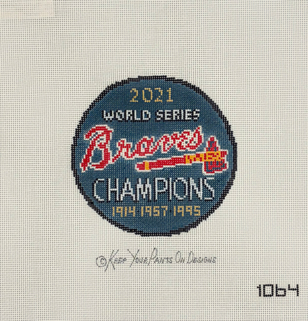 Braves 2021 World Series Canvas